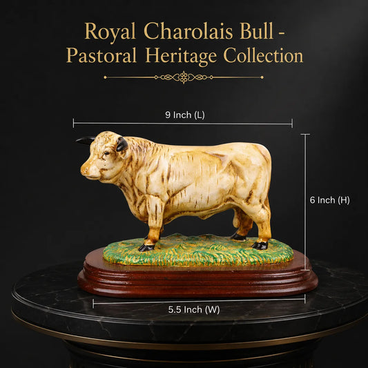 Royal Charolais Bull - Pastoral Heritage Collection