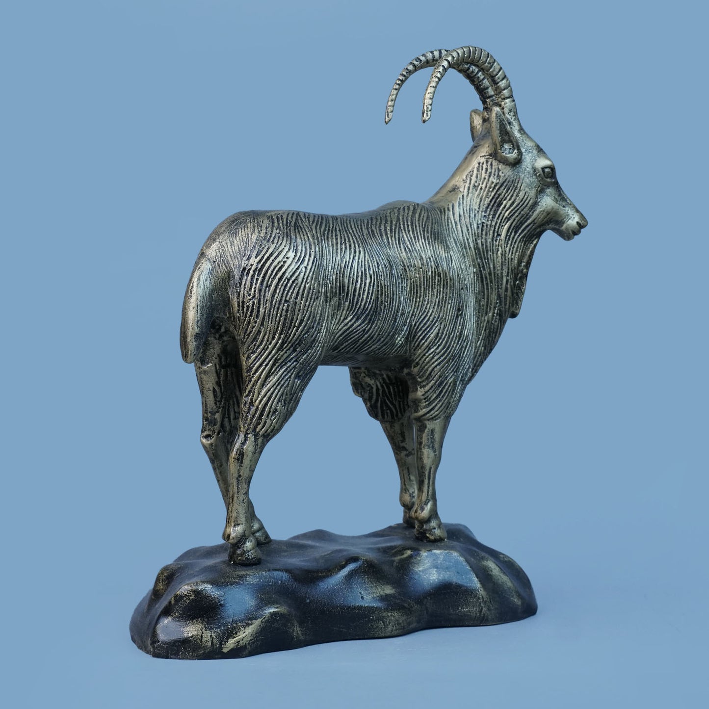 Royal Markhor of the Highlands - Antique Brass Collection