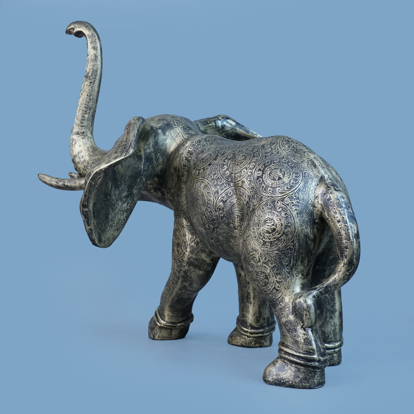 Royal Majestic Elephant - Antique Brass Collection