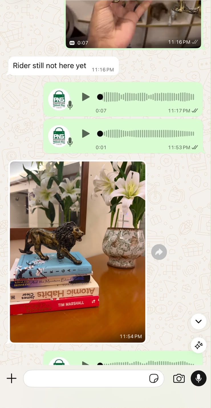 Customer review screenshot