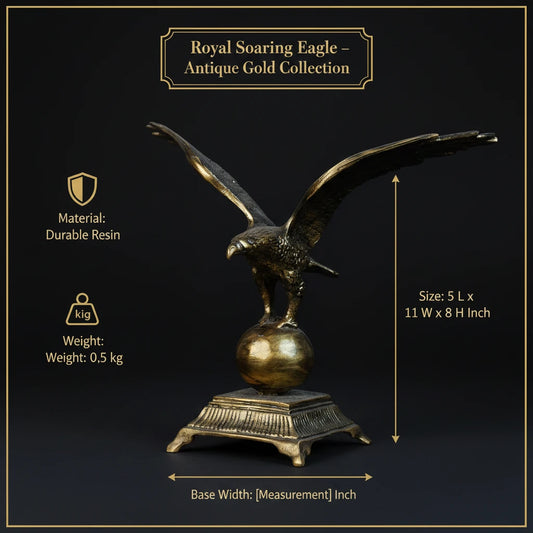 Royal Soaring Eagle - Antique Gold Collection