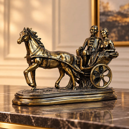 Royal Victorian Carriage - Antique Gold Collection