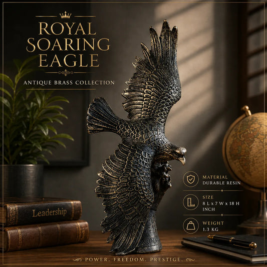 Royal Soaring Eagle - Antique Brass Collection