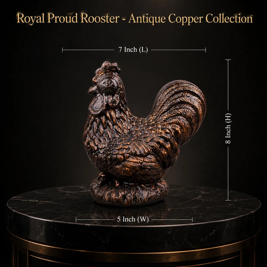 Royal Proud Rooster - Antique Copper Collection