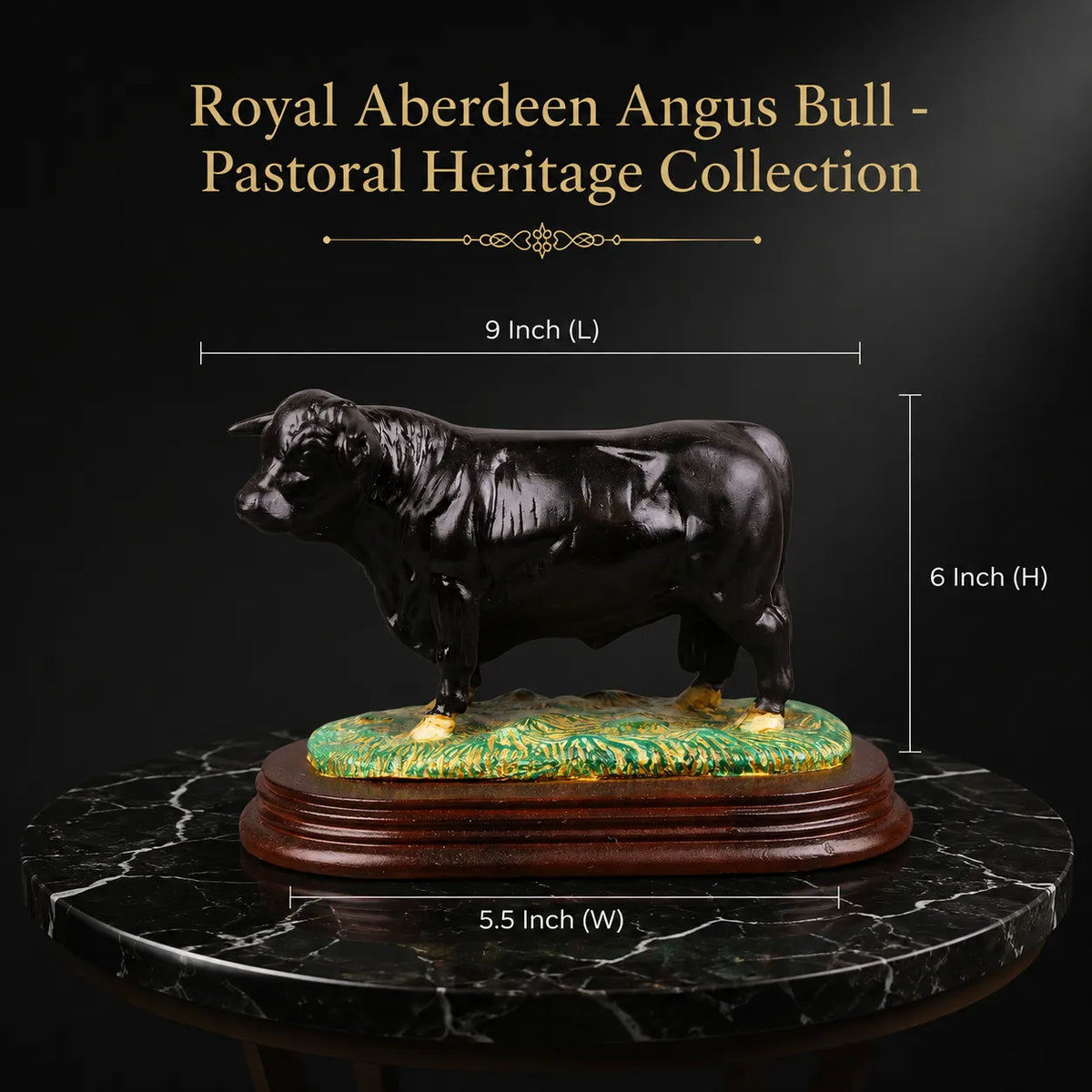 Royal Aberdeen Angus Bull - Pastoral Heritage Collection
