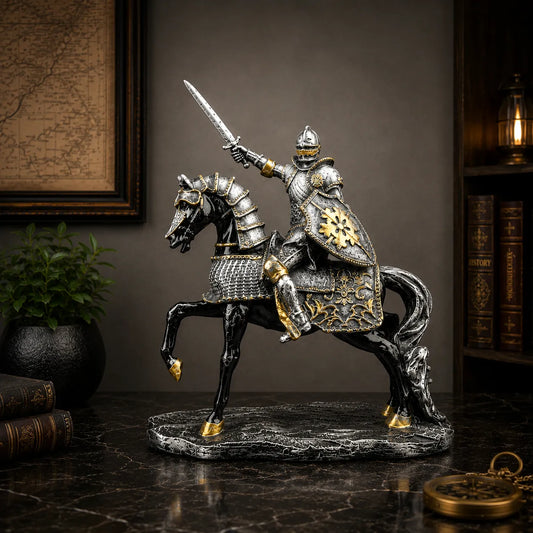 Royal Armored Knight on Horseback – Imperial Warrior Collection