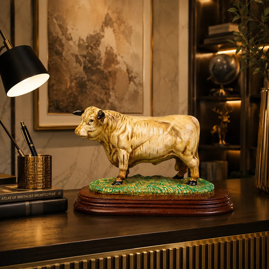 Royal Charolais Bull - Pastoral Heritage Collection