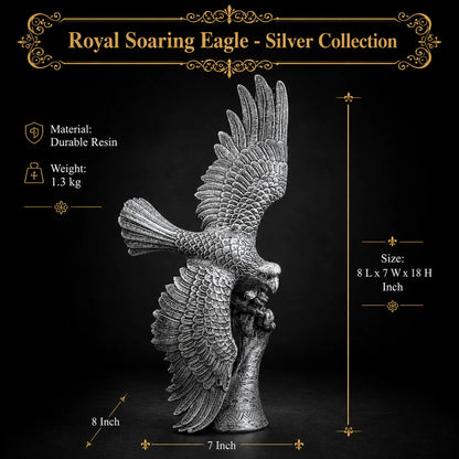 Royal Soaring Eagle -  Silver Collection