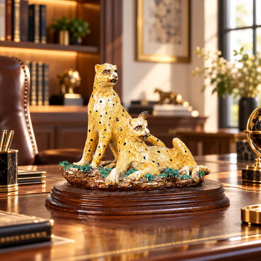 Royal Cheetah Companions