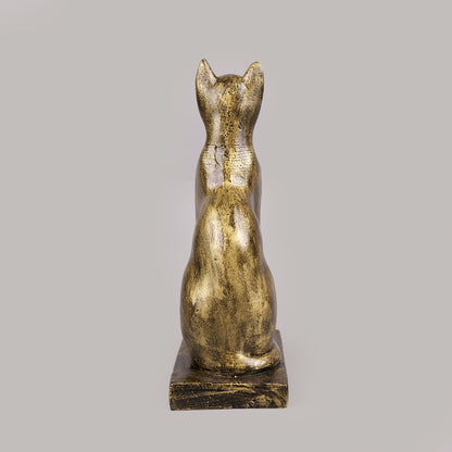 Royal Egyptian Bastet Cat - Antique Brass Collection