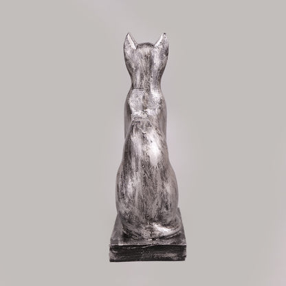 Royal Egyptian Bastet Cat - Antique Silver Collection