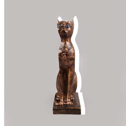 Royal Egyptian Bastet Cat - Antique Copper Collection