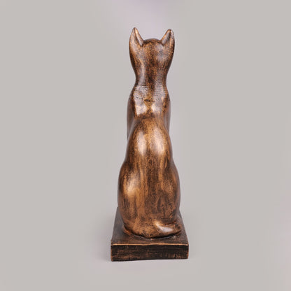 Royal Egyptian Bastet Cat - Antique Copper Collection