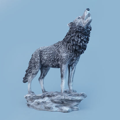 Royal Howling Wolf - Glacial Silver Collection