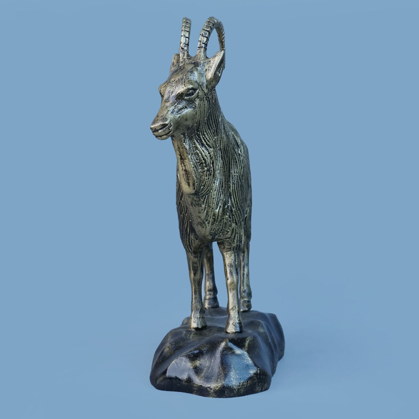 Royal Markhor of the Highlands - Antique Brass Collection