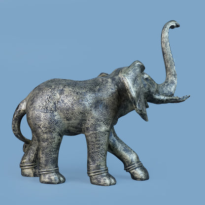 Royal Majestic Elephant - Antique Brass Collection