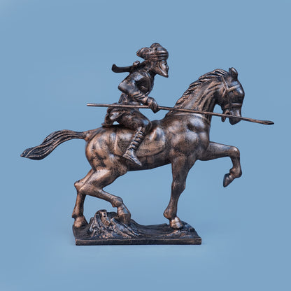 Royal Stallion of the Steppe - Antique Copper Collection