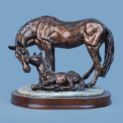 Royal Companionship Statue - Antique Copper Collection
