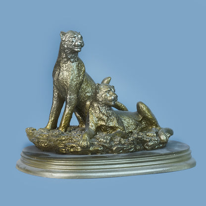 Royal Cheetah Companions - Golden Collection