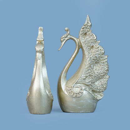 Royal Swan Pair - Golden Grace Collection