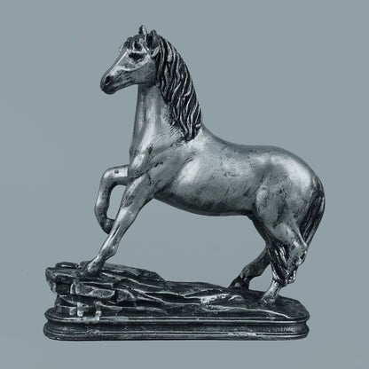 Royal Arabian Stallion - Antique Silver