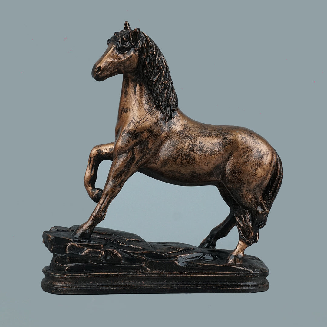 Royal Arabian Stallion - Antique Copper