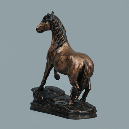 Royal Arabian Stallion - Antique Copper