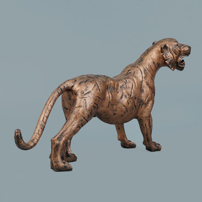 Antique Copper Figure of Fierce Command