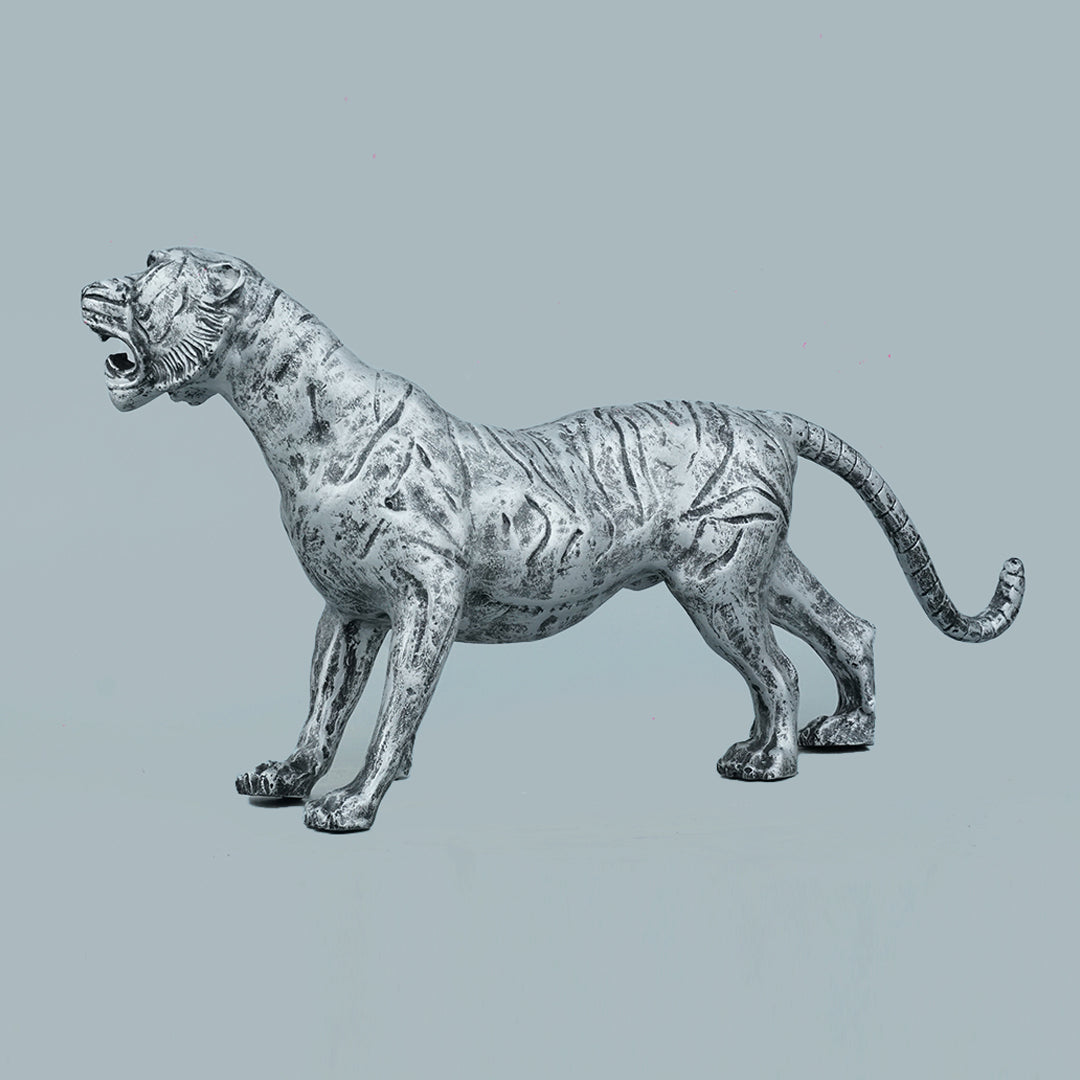 Antique Silver Figure of Fierce Command