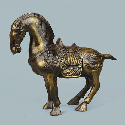Royal Heritage War Horse - Antique Brass
