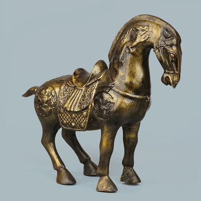 Royal Heritage War Horse - Antique Brass