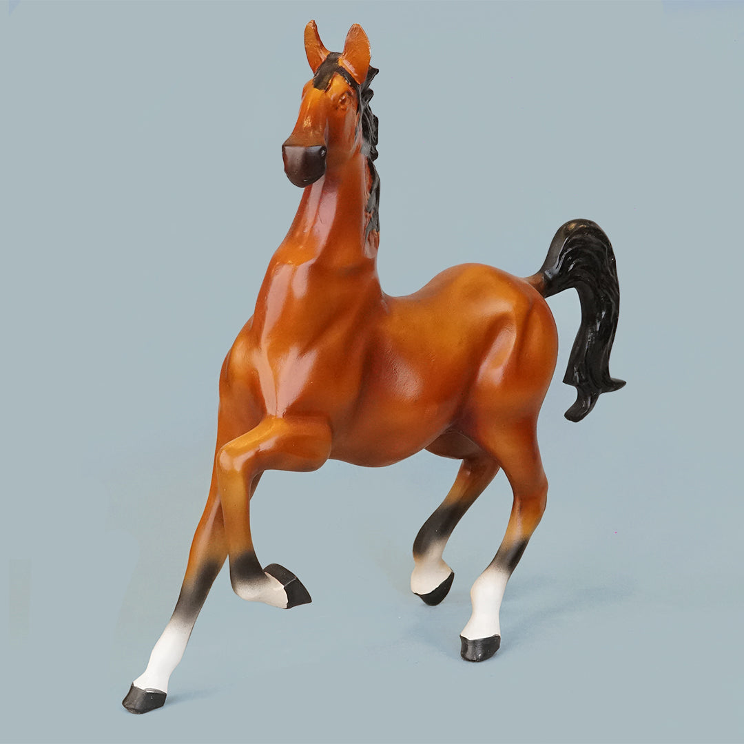 Royal Stallion of the Steppe - Brown