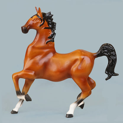 Royal Stallion of the Steppe - Brown
