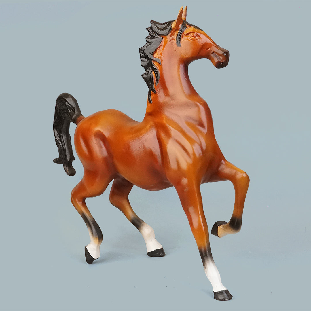 Royal Stallion of the Steppe - Brown