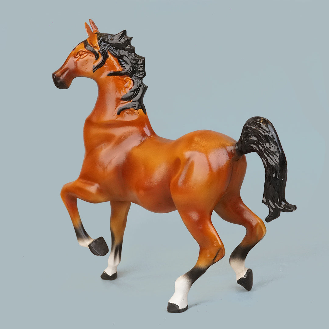 Royal Stallion of the Steppe - Brown