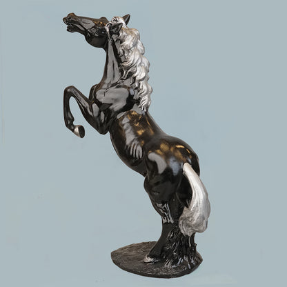 Royal Stallion of the Steppe - Silver Black