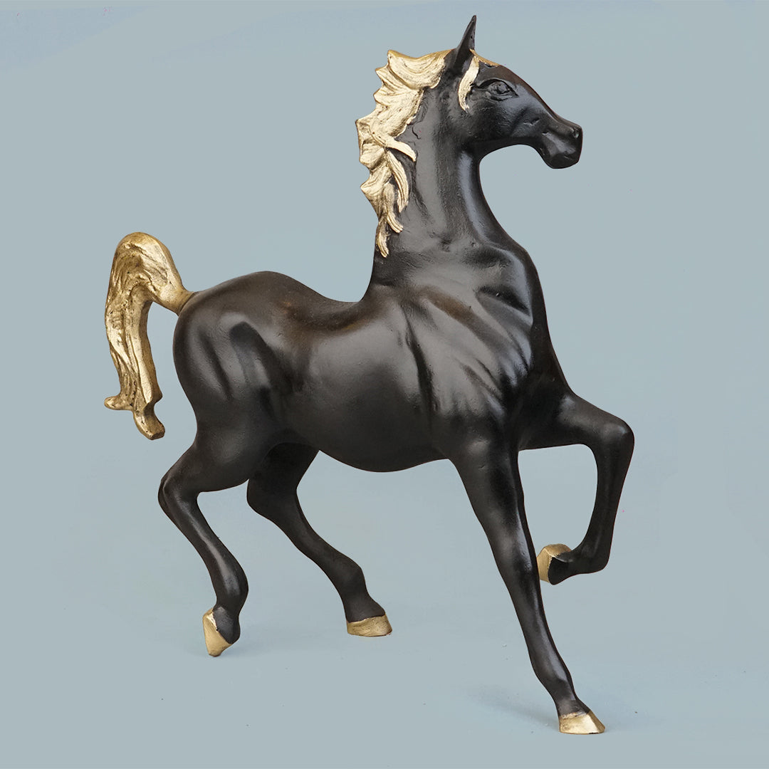 Royal Stallion of the Steppe - Black
