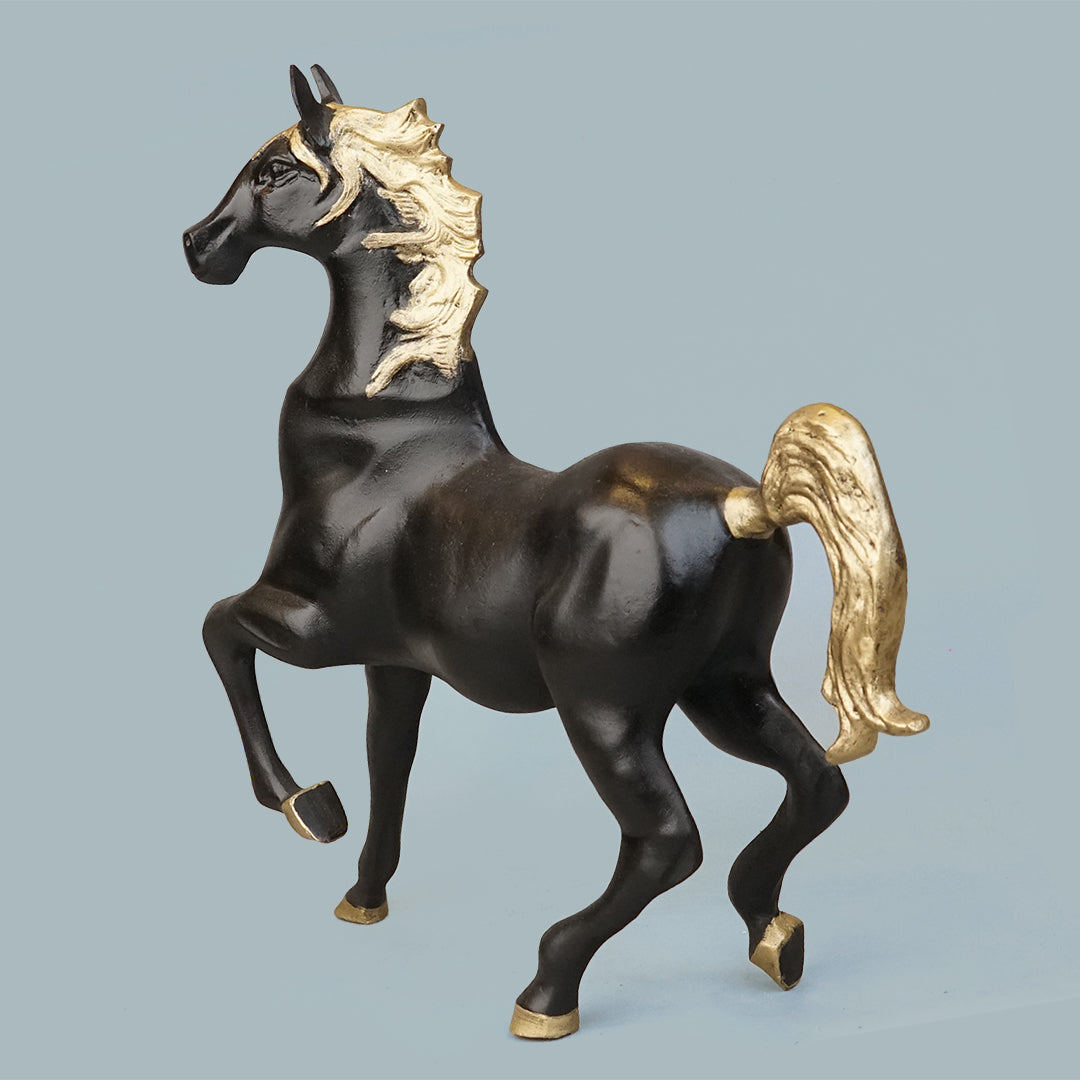 Royal Stallion of the Steppe - Black