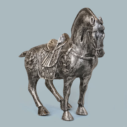 Royal Heritage War Horse - Antique Silver