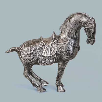 Royal Heritage War Horse - Antique Silver