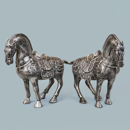 Royal Heritage War Horse - Antique Silver