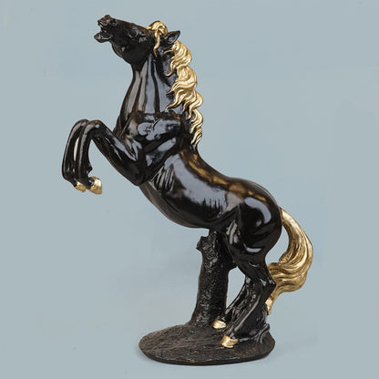 Royal Stallion of the Steppe - Black