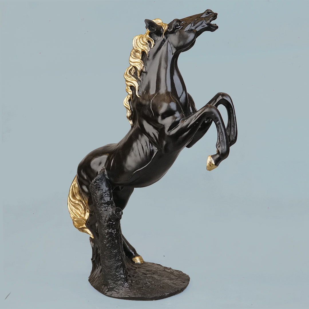 Royal Stallion of the Steppe - Black