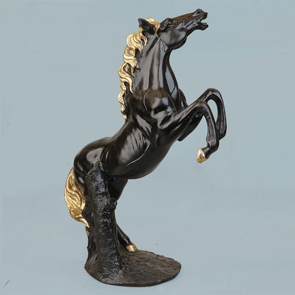 Royal Stallion of the Steppe - Black