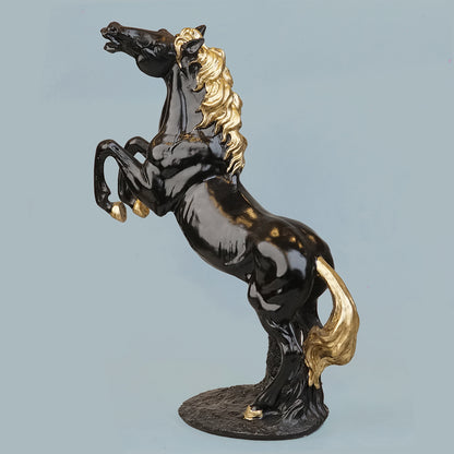Royal Stallion of the Steppe - Black