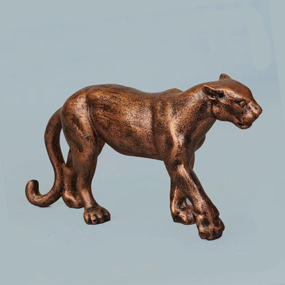 Royal Prowling Jaguar - Antique Copper