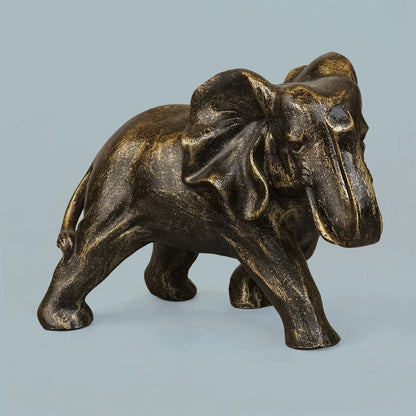 Royal Bull Market Charge - Antique Brass