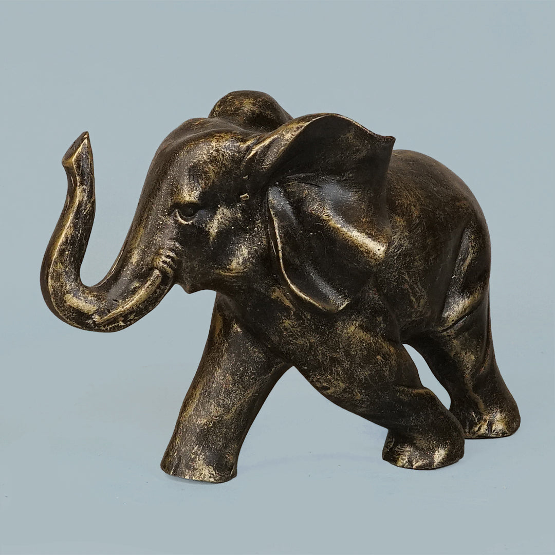 Royal Bull Market Charge - Antique Brass