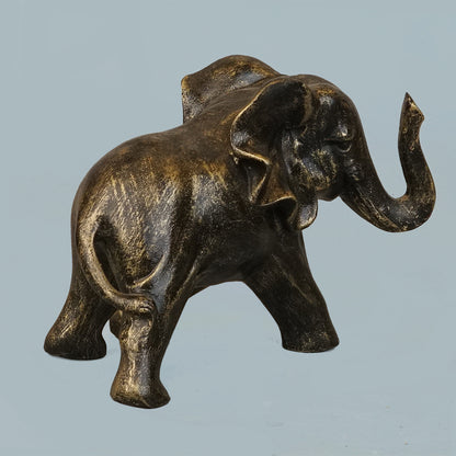 Royal Bull Market Charge - Antique Brass