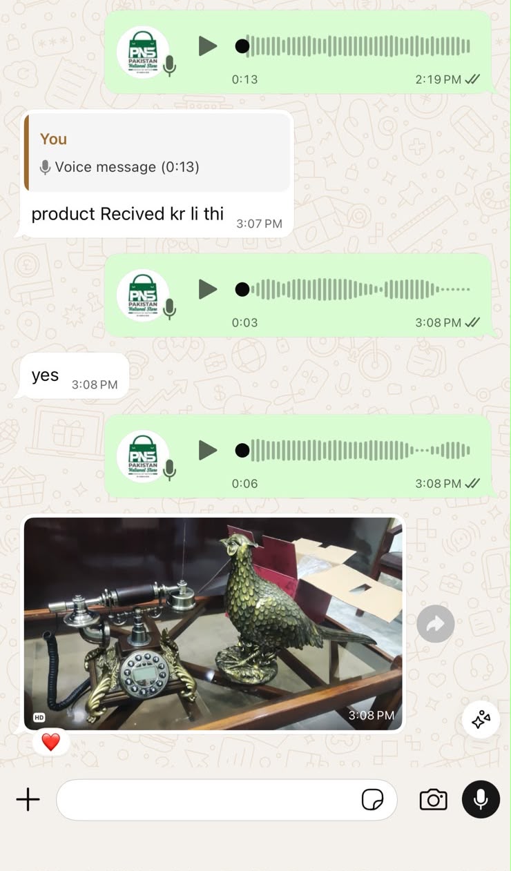 Customer review screenshot